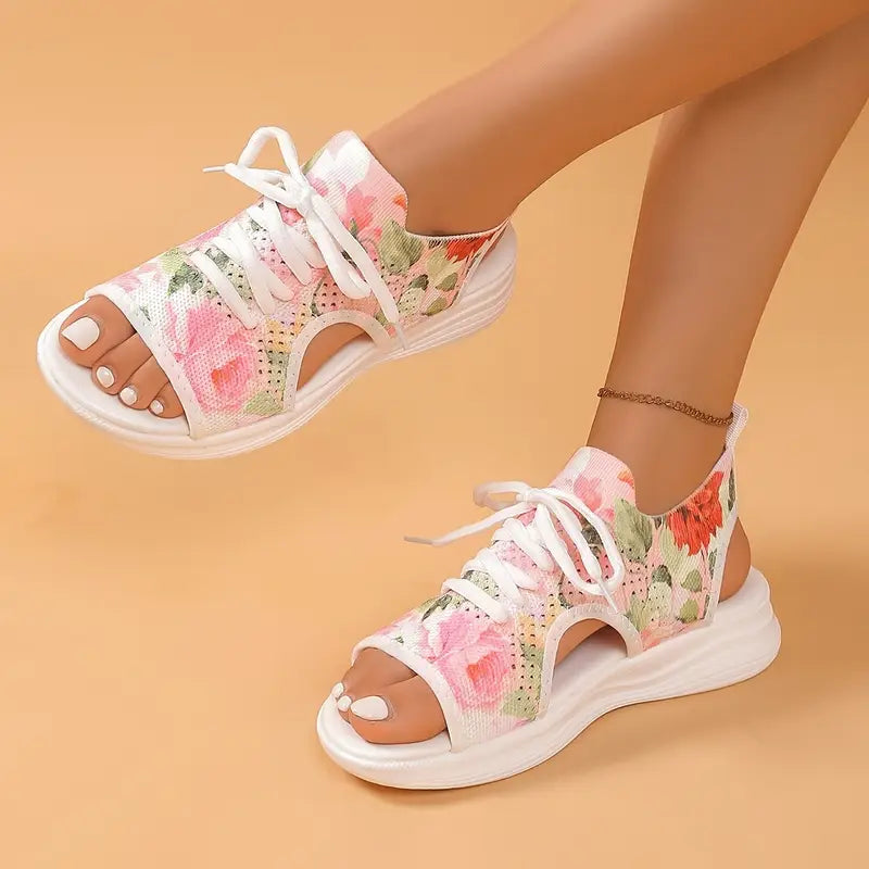 Sandali estivi con suola memory foam leggere e fresche - Flower