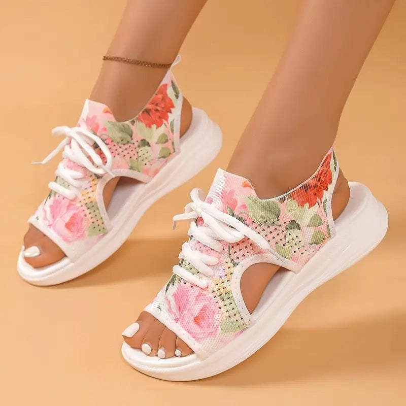 Sandali estivi con suola memory foam leggere e fresche - Flower