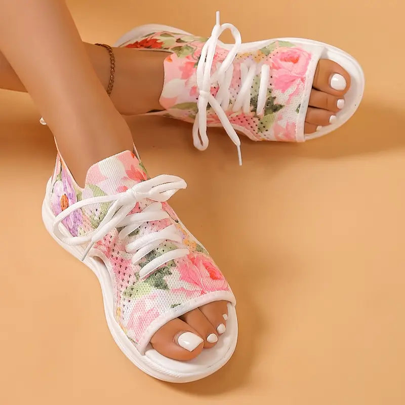 Sandali estivi con suola memory foam leggere e fresche - Flower